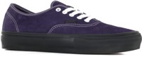 Vans Skate Authentic Shoes - pig suede dark purple/black