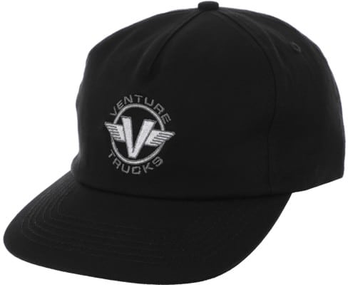 Venture Wings Snapback Hat (Closeout) - black/grey/white - view large
