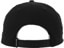 Venture Wings Snapback Hat (Closeout) - black/grey/white - reverse
