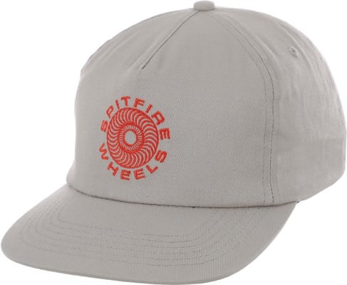 Spitfire Classic 87' Swirl Snapback Hat - silver red - view large