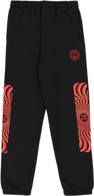 Spitfire Classic Swirl Overlay Sweatpants - black/red/red-yellow - view large