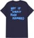 Krooked Strait Eyes T-Shirt - navy/blue - reverse