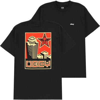 Obey Building T-Shirt - black - view large