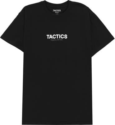 Tactics Eugene Logo T-Shirt - black - view large