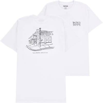 Tactics Portland Shop T-Shirt - white - view large