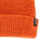 Brixton Polar Chunky Beanie - brunt red/athletic orange marled - detail