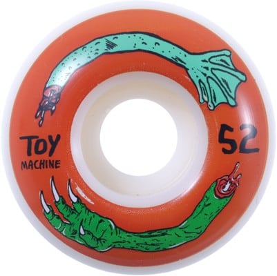 Toy Machine Fos Arms Skateboard Wheels - white/orange (100a) - view large
