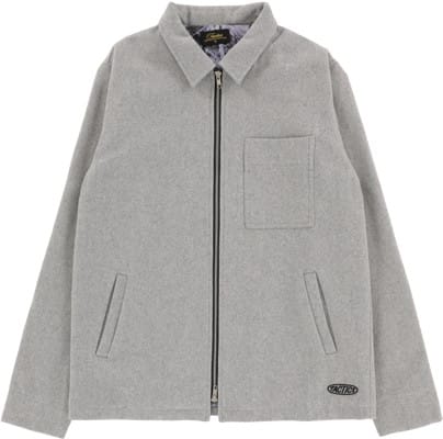Tactics Flannel Shirt Jacket - (forest of thought) heather grey - view large