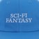 Sci-Fi Fantasy Logo Snapback Hat - french blue - front detail