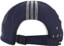 Adidas Pop Trading Co Superlight Strapback Hat - collegiate navy/chalk white - reverse