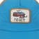 Poler Wellsy Snapback Hat - blue - front detail