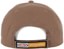 Stingwater Moses Y2K Strapback Hat - brown - reverse