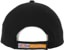 Stingwater Moses Y2K Strapback Hat - black/lime - reverse