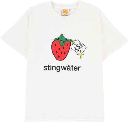 Stingwater V Speshal Organic Strawberry T-Shirt - white - view large