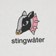 Stingwater Cow Head T-Shirt - gray - front detail