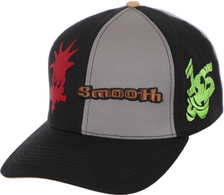 Smooth18 Logos Snapback Hat - black/grey - view large