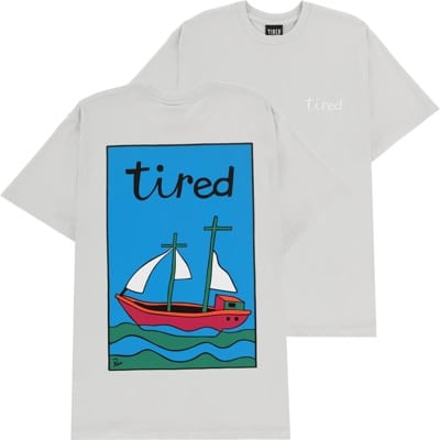 Tired The Ship Has Sailed T-Shirt - stone - view large