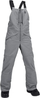 Volcom Kids Barkley Insulated Bib Overall Pants - storm grey - view large