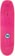 Transportation Unit Breath 9.125 Skateboard Deck - pink - top