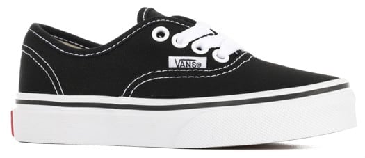 Vans Kids Authentic Shoes - black/true white - view large