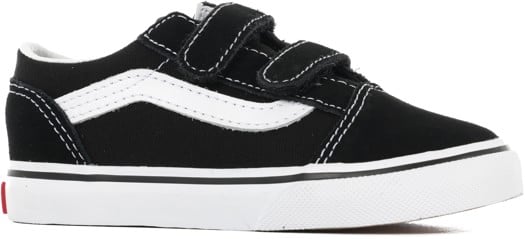 Vans Toddler Old Skool V Shoes - black - view large