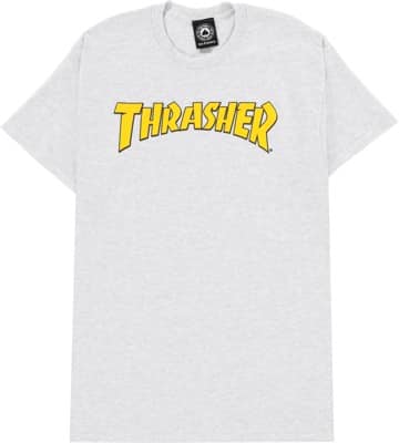 Thrasher Cover Logo T-Shirt - ash grey - view large
