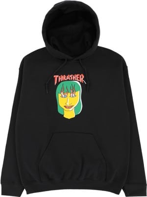 Thrasher Talk Shit By Gonz Hoodie - black - view large