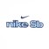Nike SB Women's Logo Boxy T-Shirt - white - front detail
