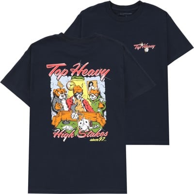 Top Heavy Entertainment High Stakes T-Shirt - navy - view large