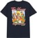 Top Heavy Entertainment High Stakes T-Shirt - navy - reverse