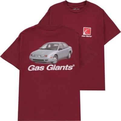 Gas Giants Saturn T-Shirt - maroon - view large