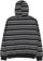 Nike SB Stripe Zip Hoodie - cool grey/anthracite - reverse