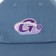 Gas Giants Giant Orbit Strapback Hat - slate blue - front detail