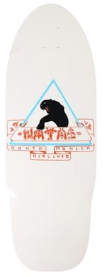 Santa Monica Airlines Natas Panther 10.0 1st Edition Skateboard Deck - white - view large