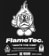 FlameTec Safety T-Shirt - black/white - reverse detail