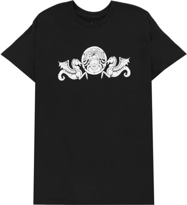 Metal Seahorse T-Shirt - black - view large