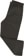 Volcom Billow Twill Pants - ashpalt black - alternate fold