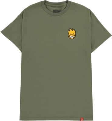 Spitfire Lil Bighead Fill T-Shirt - military green/black-gold - view large
