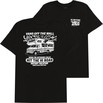 Vans Hi Road RV T-Shirt - black - view large