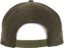 Spiral Wax Co Lounge Corduroy Hat - olive - reverse