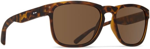 Dot Dash Bootleg Polarized Sunglasses - tort satin/bronze polarized lens - view large