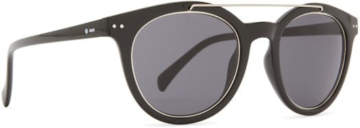 Dot Dash Slang Sunglasses - black gloss/grey lens - view large