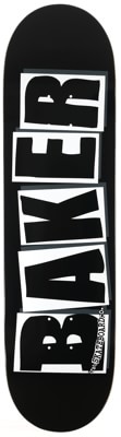 Baker Brand Logo 8.475 Skateboard Deck - black/white - view large