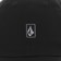 Volcom Ramp Stone Strapback Hat - black - front detail