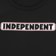 Independent Bar Logo Tank - black - front detail