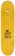 Doom Sayers Club Skull Flag 8.3 Skateboard Deck - yellow - top