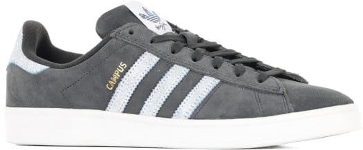 Adidas Campus ADV Skate Shoes - (henry jones) carbon/footwear white/light blue - view large