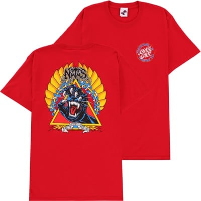 Santa Cruz Natas Screaming Panther T-Shirt - red - view large