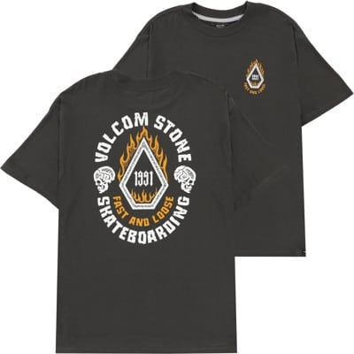 Volcom Skate Vitals Fast N Loose T-Shirt - stealth - view large