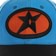 Carpet Racing Strapback Hat - blue - front detail
